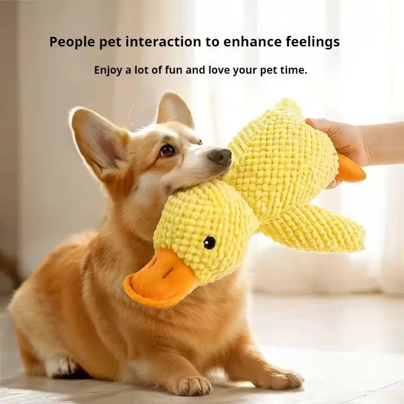 Booteely Plush Duck Dog Toy